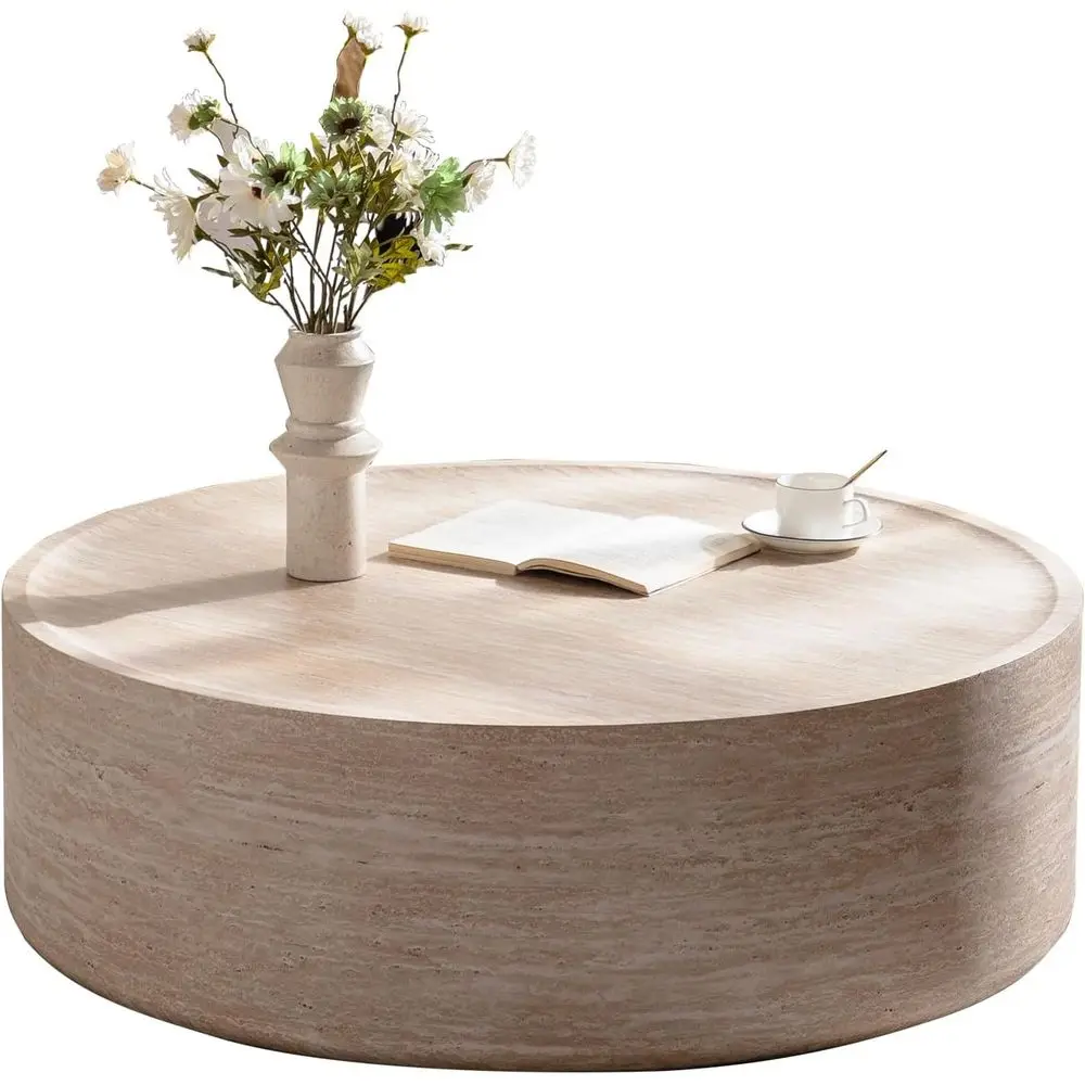 Luna 100 Round Drum Coffee Table - image 6