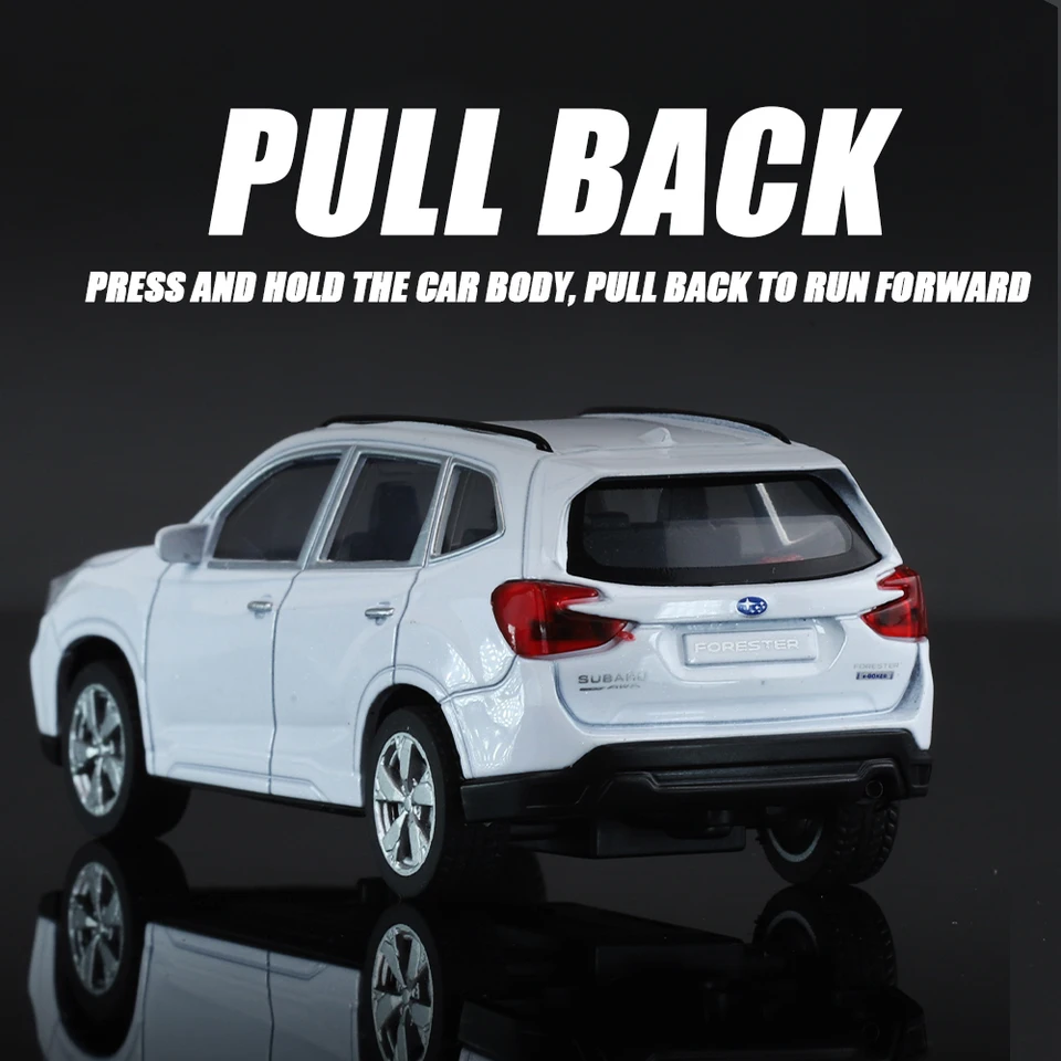 2025 1/43 Scale Subaru Forester WRX STI Sports Cars Alloy Diecast