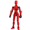 1PCS 13 Joints Figure Articulate Movable Dummy Doll Diy Assembly Toy 3D Printed Action Figure Stop Motion Animation Dummy 6