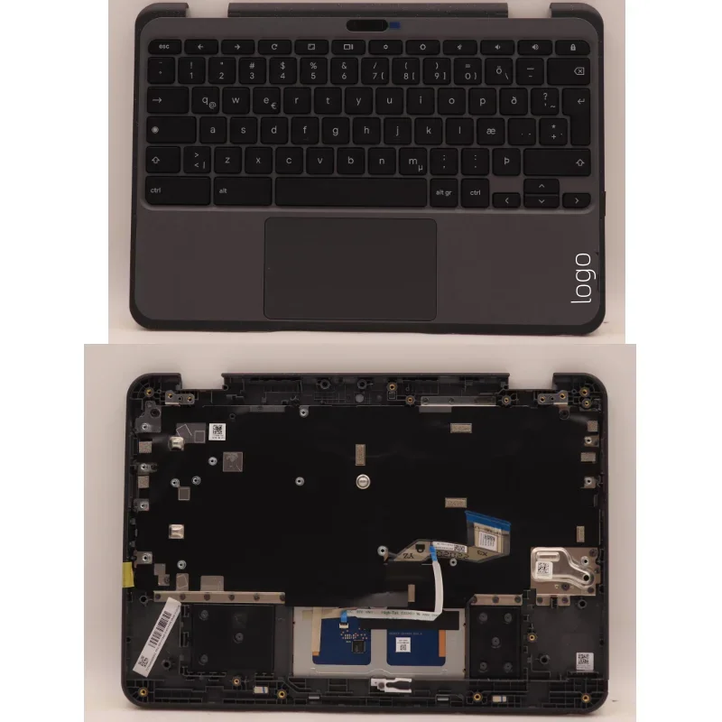 

New for Lenovo 300e Chromebook Gen 3 C-Cover with keyboard Icelandic Non Backlight 5M11C94818