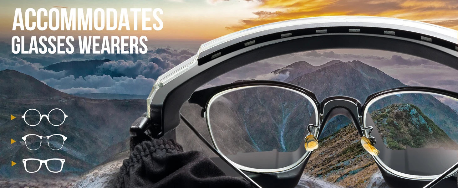 Ultimate Tactical Anti-Fog OTG Goggles for Clear Vision and Protection