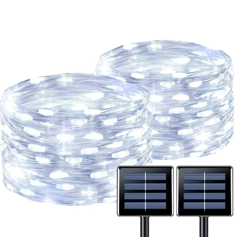 ตัวเลือกสินค้า ไฟโซลาร์ LED 8 โหมด กันน้ำ ประดับสวน