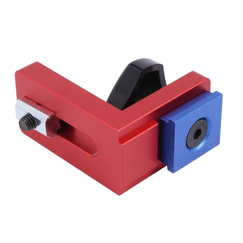 Set Of 4 T-Track Sliding Brackets For Aluminium Profile Woodworking Tools, T-Tracks Not Included