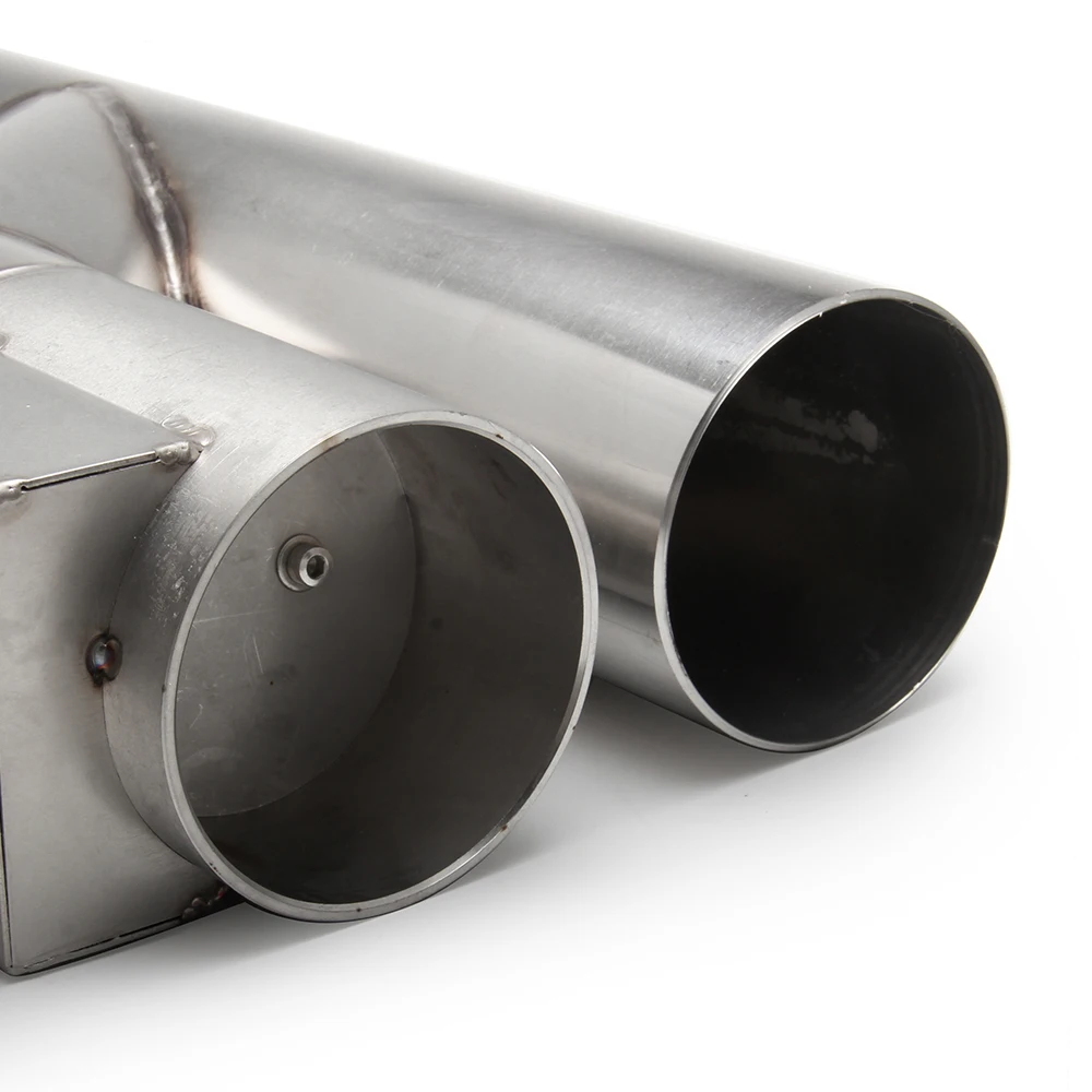 2.5 "3" صمام انقطاع العادم الكهربائي Y أنبوب عادم...