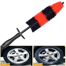 

16.3Inch Wheel Car Brush Rims Tire Seat Engine Wash Cleaning Tool Auto Detailing Tool Wheel Barrel Brake Caliper Renovation Tool