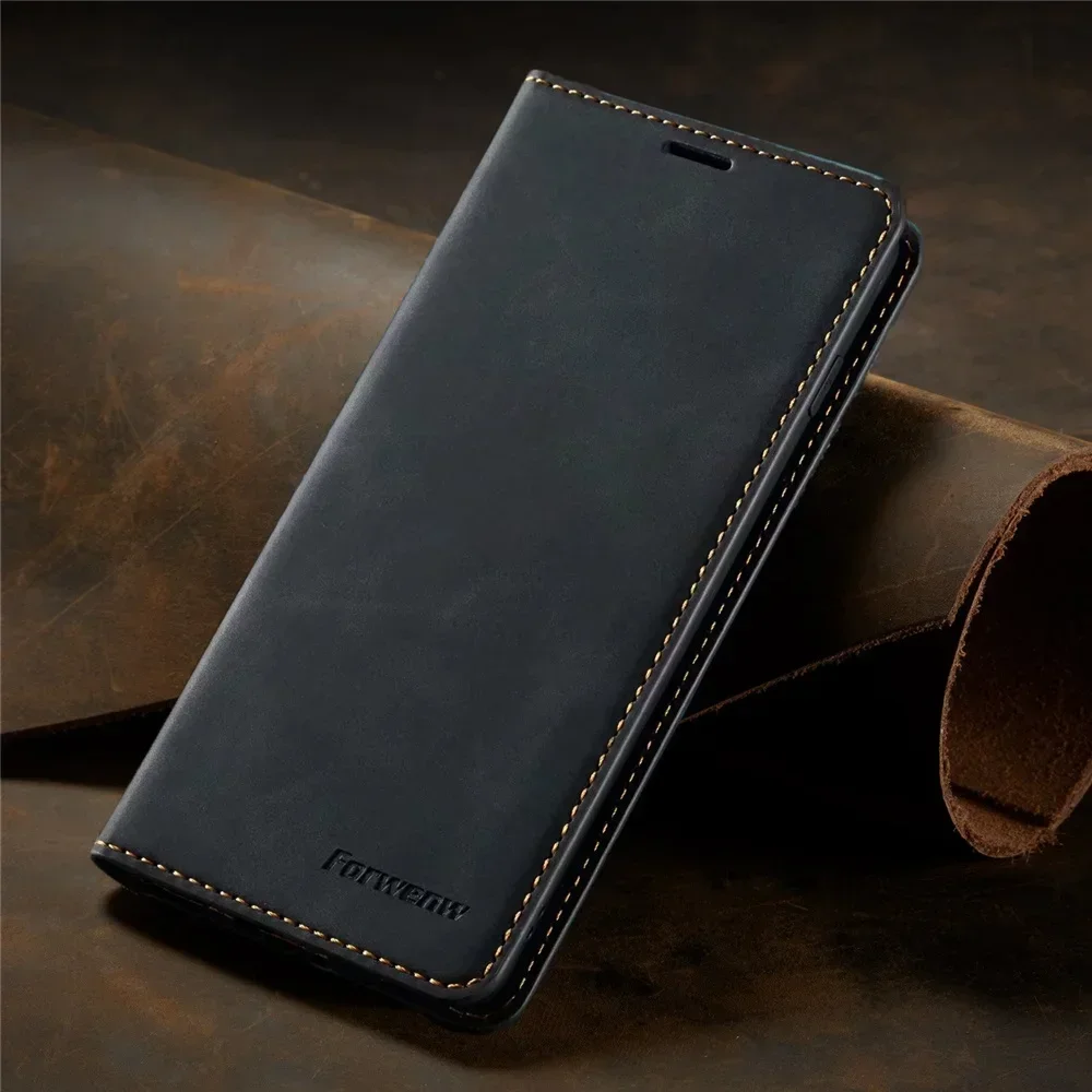 Premium Wallet Card Flip Leather Phone Case - Elegant Craftsmanship & Enhanced Protection