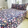 1pc Bed Sheet Flower Printed Top Sheets Single/Queen/King Bedsheet for Double Beds Floral Flat Bed Sheet(without pillowcase) 1