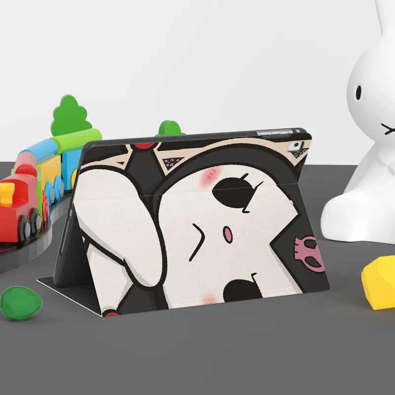 Sanrio Kuromi Capa de Silicone para Ipad Capa para Ipad Air Air 10.2 9th 8th Pro 11 12.9 2023 2023 - Imagem 4