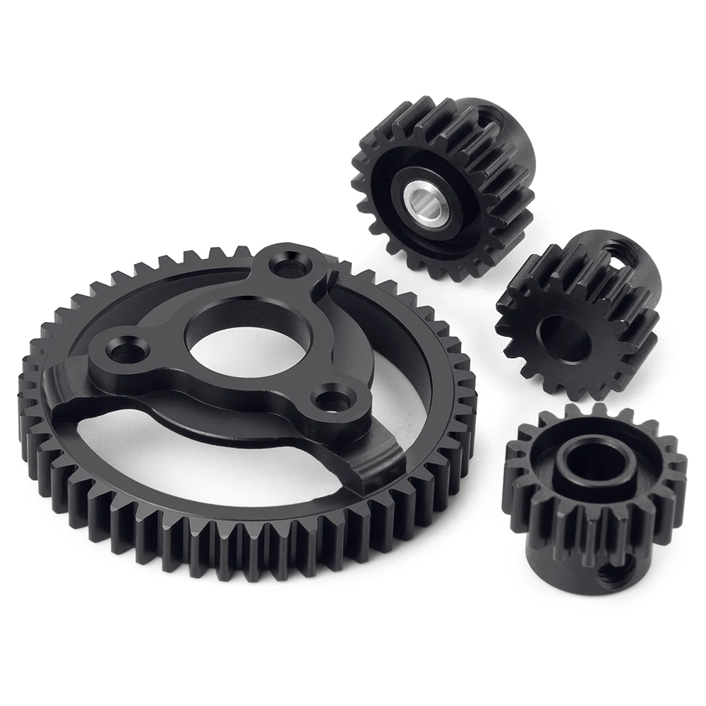 MIBIDAO 0,8M 32P 50T-57T / 48P 86T Stirnradgetriebe für 1/10 Slash 2wd Rustler Stampede Telluride RC Autoteile – Detail 8