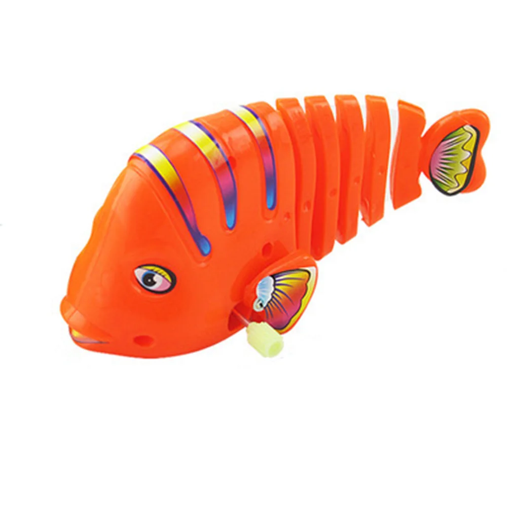 Plastic Winding Swing Fish Toy