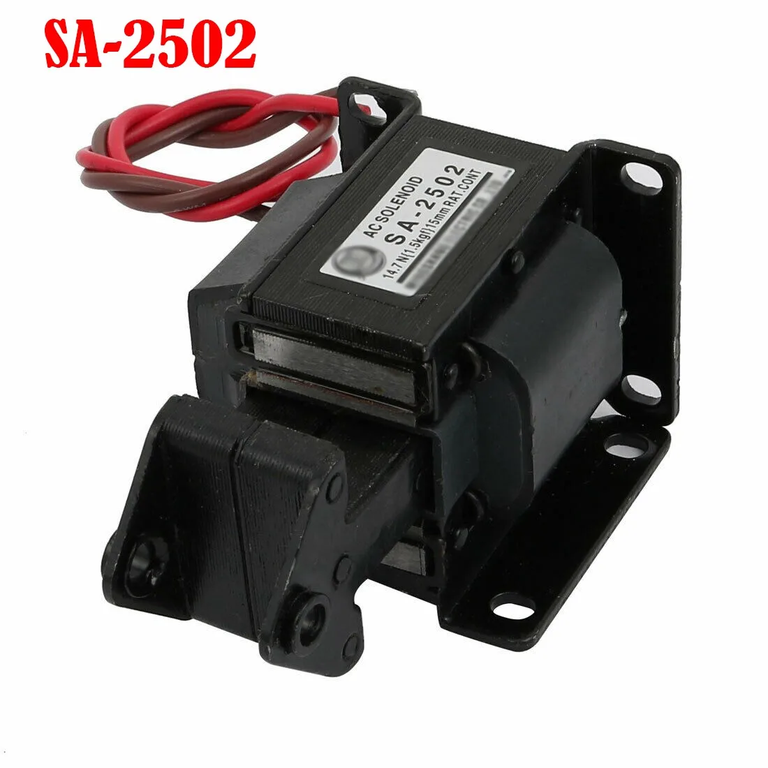 Parti Ac Solenoide Elettromagnete Trazione Ac220V Accessori Telaio Magnete Sa-2502 15N Push 15Mm 1 Pz 50 O 60 Hz