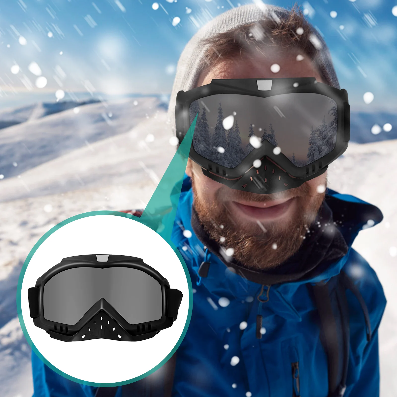 New Ski Snow Goggles Anti Fog Wind Glasses for Men Women Mountaineering  Eyewear Adult Can Set Myopia Winter Goggles - AliExpress