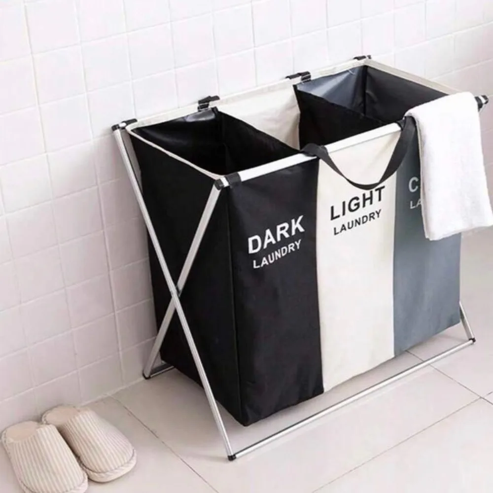 

Organizer/Dirty Clothes Basket/Partial Multi color Portable Suitable for Placing in Laundry Room Bathroom Laundry Basket