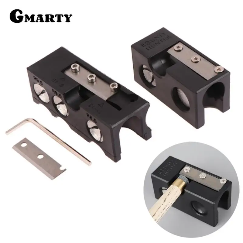 

1Pc Billiard Cue Tip Grinding Tool Multifunctional Repair Shaper Snooker Pool Tips Round Cutting With Pinprick Billiard Accesory
