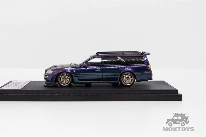 4R-257 Street Weapon 1/64 日産 GTR Stagea Street Weapon 1:64 Nissan Stagea Skyline GT-R R34 Wagon