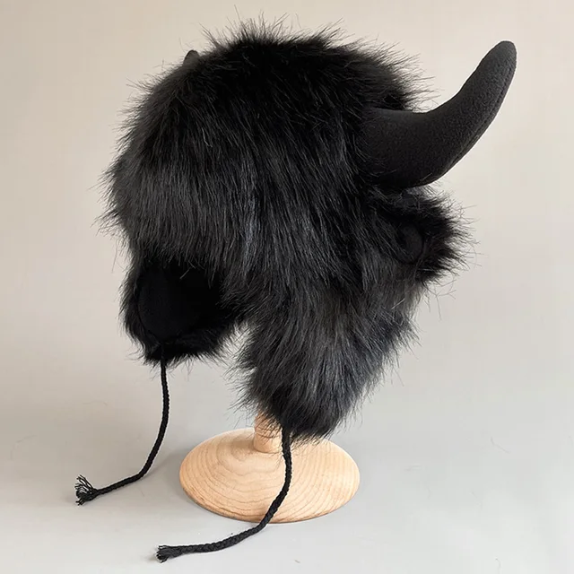Plush Horn Hat 2