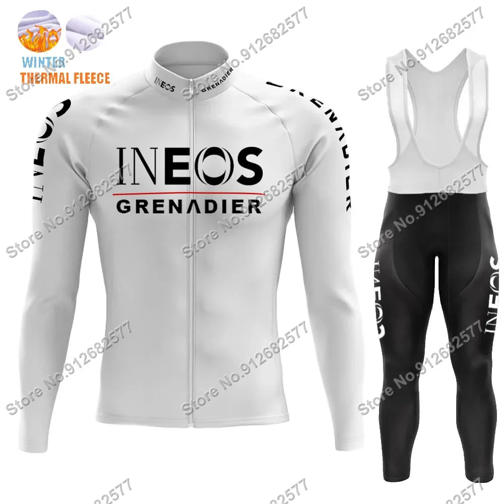 Ineos Grenadier Cycling Jersey 2022 Cycling Jersey Suit Long Sleeve