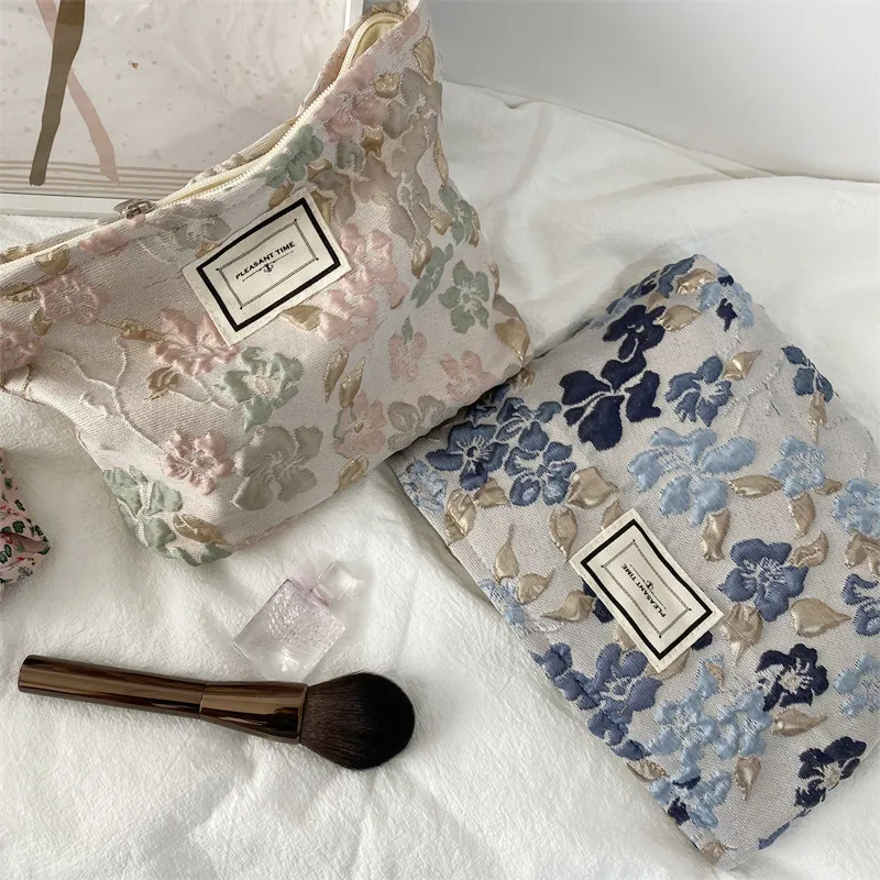 Cosmetic Bag Canvas Washing Bag Large Capacity Women Travel Cosmetic Pouch Make Up Storage Bags for makeup organizer,cosmetic bag,cosmetic storage bag,makeup bag,cosmetic case