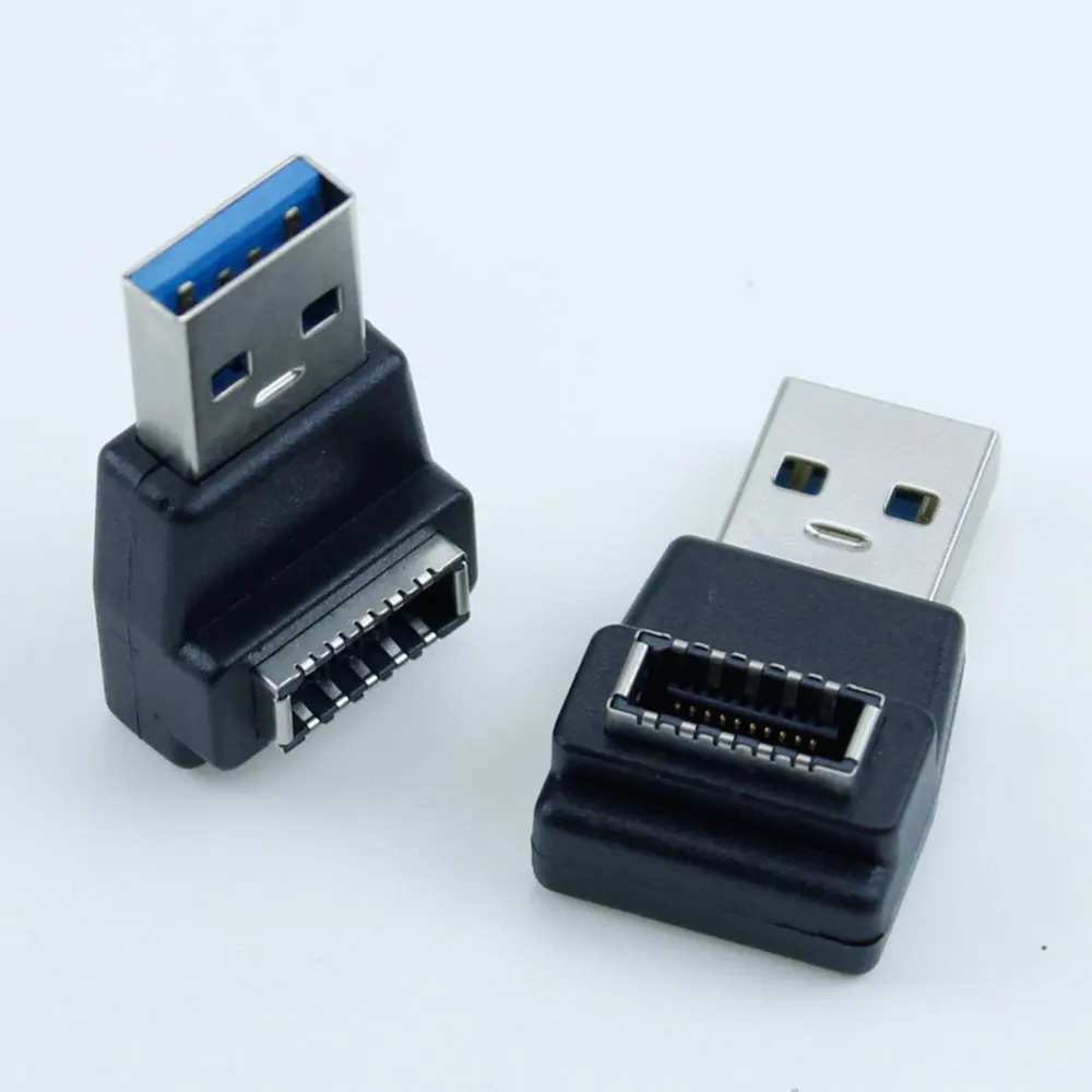 

USB 3.1 Front Panel Header USB type e to type A female male Cable adapter usb e to usb 3.0 A female connector 90 degree