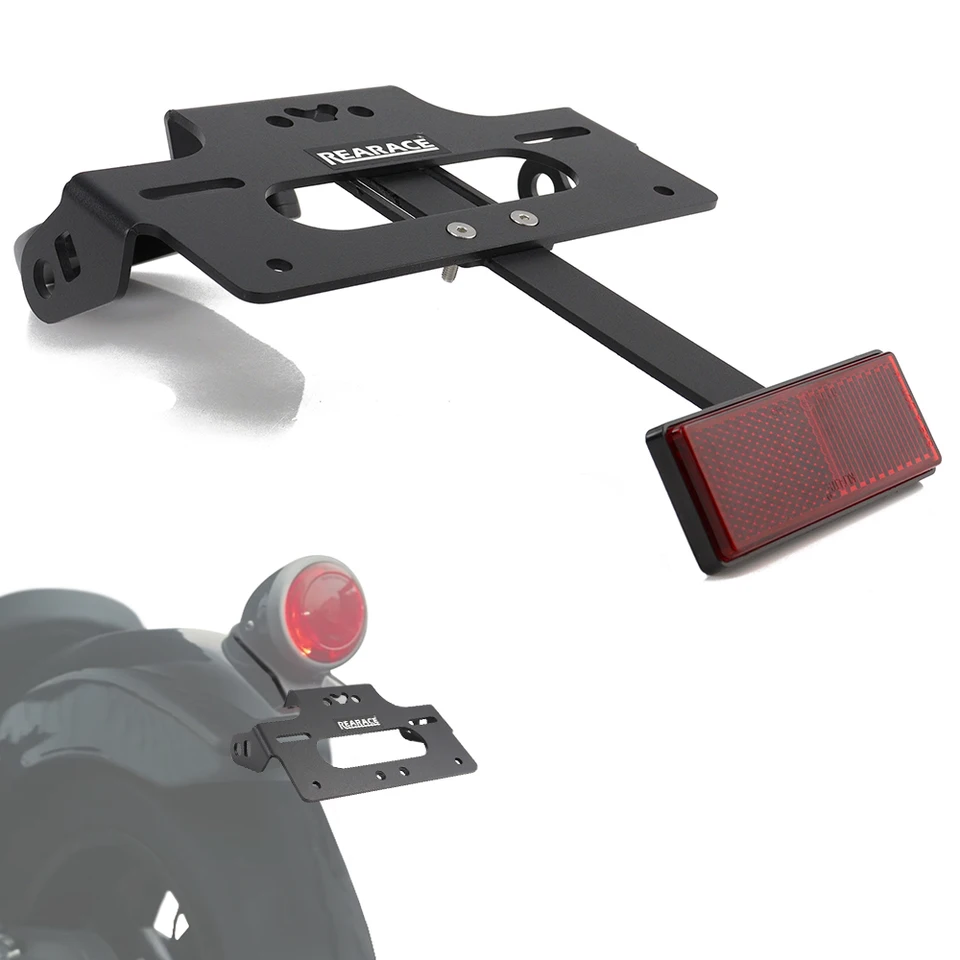 Parafango posteriore con fanale led rosso e portafrecce (One Italia