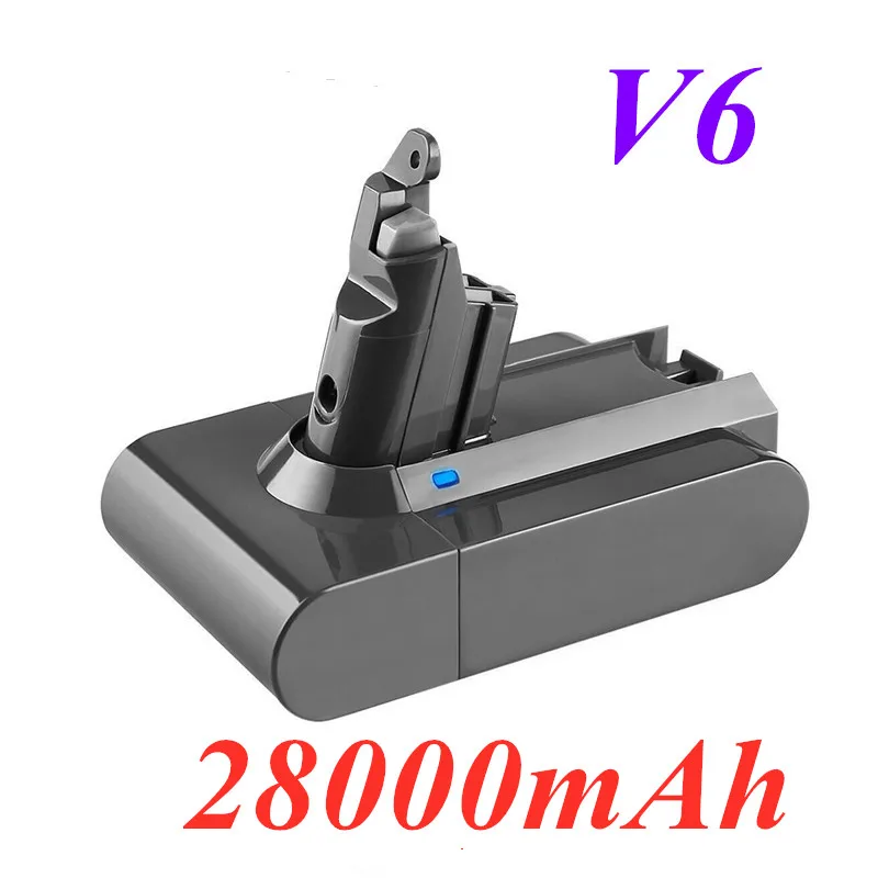 New Dyson dc62 batterie 98000mAh 21 6V Li-Ion Batterie für V6 DC58 DC59 DC61 DC62 DC74 SV07 SV03 SV09 Staubsauger |