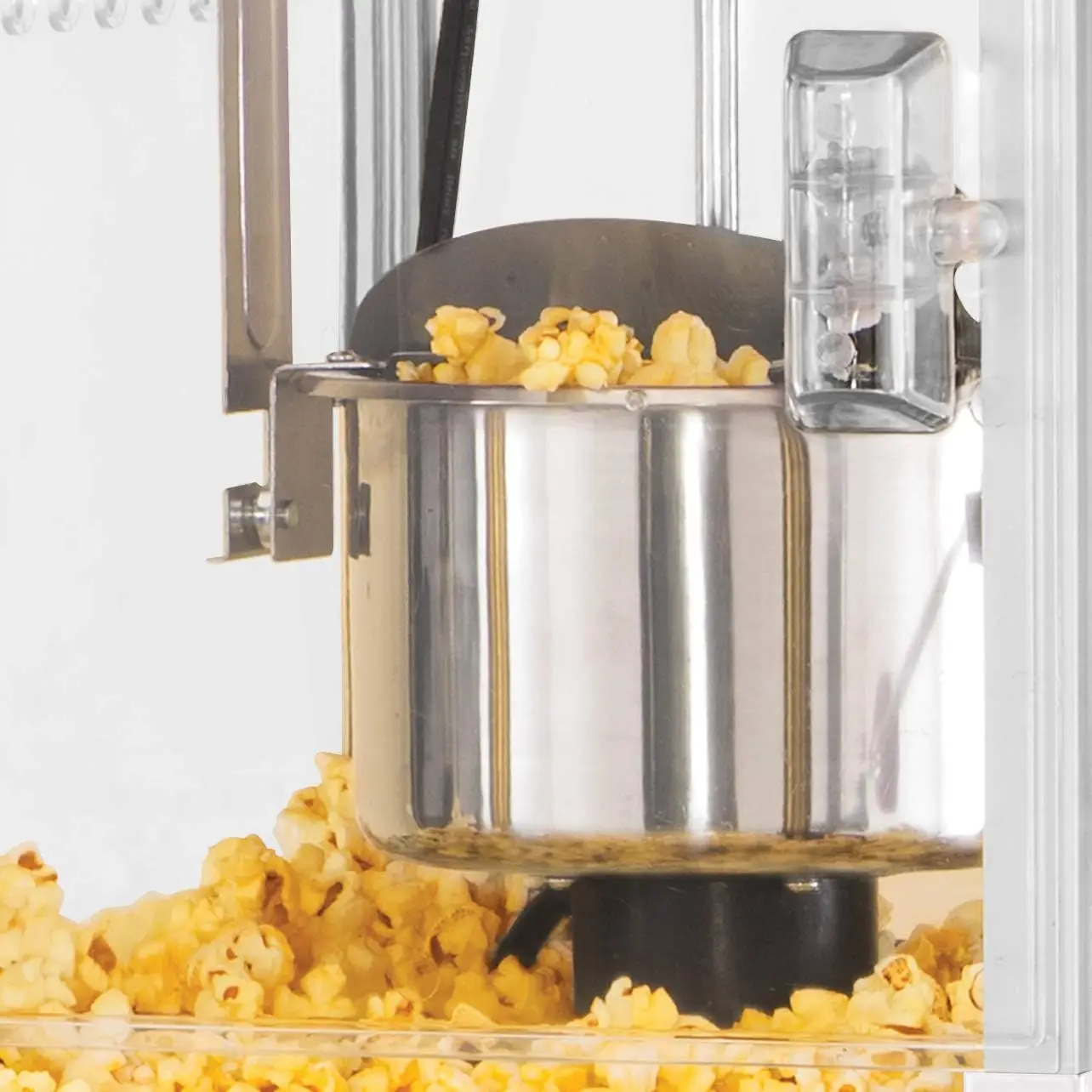 Popcorn Maker Machine-Professional Cart With 2.5 Oz Kettle Makes Up to 10 Cups-Vintage Popcorn Machine Movie