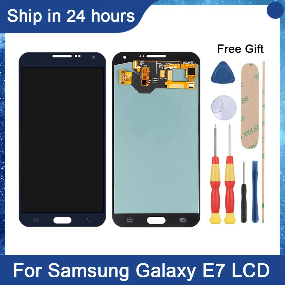 

AiNiCole 5.5'' For Samsung Galaxy E7 E700F E700H LCD Display Touch Screen Digitizer Assembly E700M LCD Screen Replacement