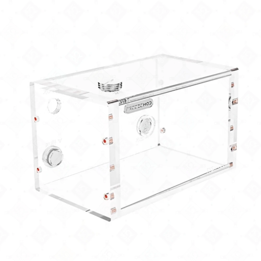 Zemod Quadrado Tanque de Armazenamento Líquido Água de Refrigeração Acrílico Tanque de Água de Filtragem Interna Corpo Principal Fxsx-t90 700ml - Imagem 4