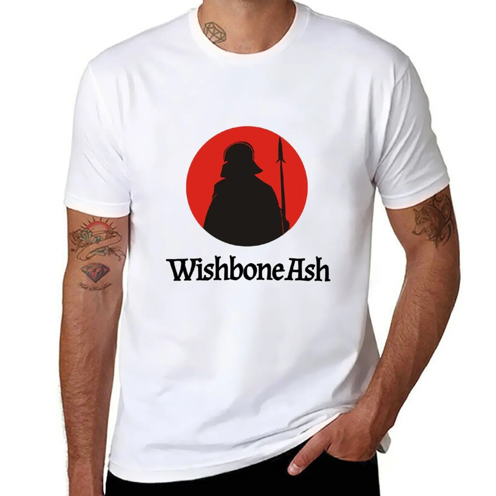 

New Wishbone Ash - Argus Design T-Shirt T-shirt short Short sleeve tee aesthetic clothes plus size tops Short sleeve tee men