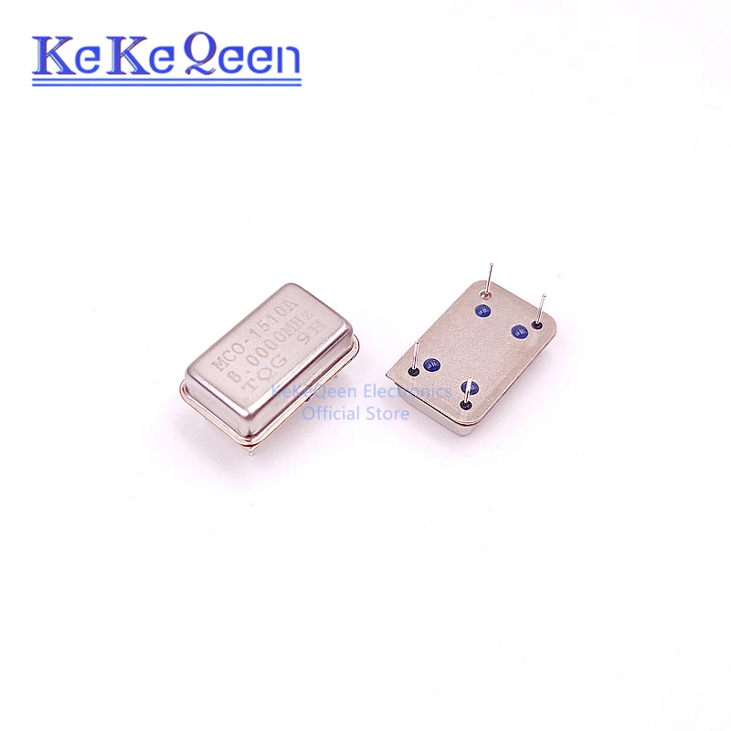 8.000MHz 8MHz OSC Full Size 14-DIP 3.3V 5.0V XTAL XO HCMOS TTL 4Pin Low Voltage Compatible Crystal CMOS Clock Oscillator
