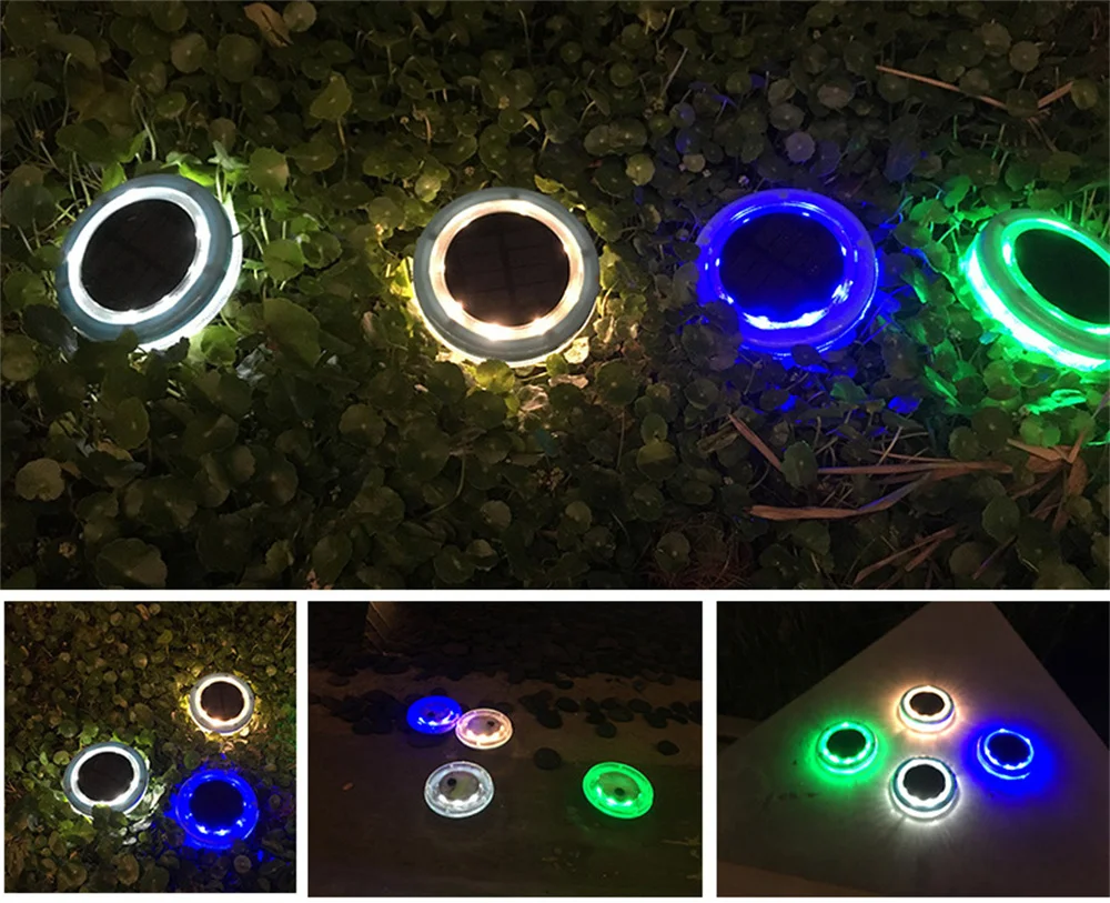 Description Picture 3 of item2PC Solar Powered Wireless IP68 Waterproof Underwater Floating Lamp Submersible for Swimming Pool,Pond,Party,Garden Decoration