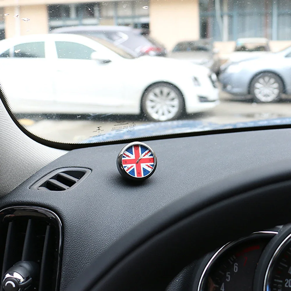 미니 쿠퍼 원 S JCW R53 R55 R56 R60 R61 F54 F55 F60 자동차 액세서리용 자동차 스타일링 시계 장식품 시계 인테리어 장식