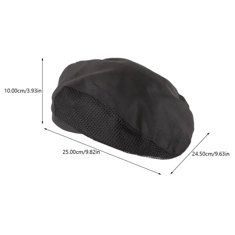Cap 2 Pcs For Men Waiter Chef Hats Hairnets Work Women Berets Polyester Cotton Worker Cap chef hats