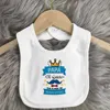 Father's Day Baby Bibs Happy Father's Day Print Infant Bib Newbron Shower Gift Boys Girls Burp Cloths Toddler Bibs Baby Stuff 6