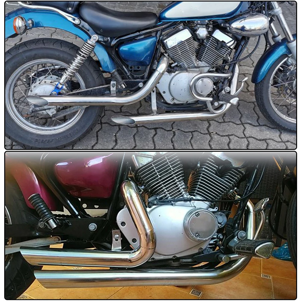 ビラーゴ250 スラッシュカットマフラー サイレンサー ☆NU92 ビラーゴ250 スラッシュカットマフラー サイレンサー ☆NU92