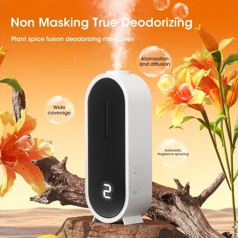 Ultrasonic Essential Oil Diffuser, Portable Aromatherapy Machine with 50ml Water Tank, Humidifier for Home Bedroom Office 2