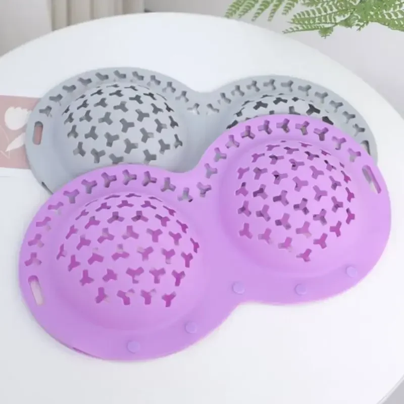 Silicone Bra Wash Bag Anti-Deformation Silicone Underwear Bra Moulds Double Sided Mesh Permeable Underwear Wash Bag