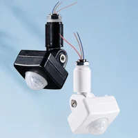 LED Motion Sensor 220V 110V Auto PIR Infrared Detector 180 Degree Rotatable Outdoor Timer Light Switch PIR Motion Sensor - Image 2