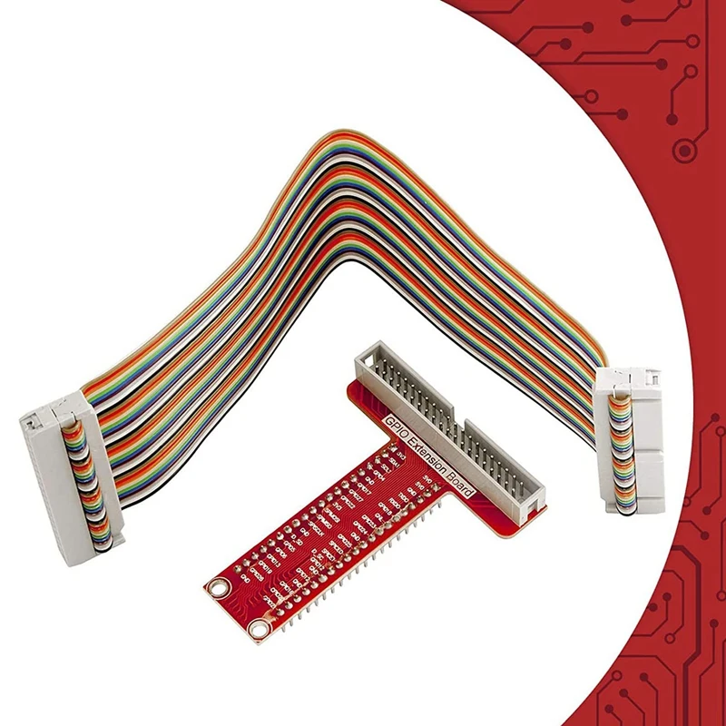 GPIO 극ũ ƿ    3//2/B +/A +  8 ġ 40   ִ̺  Rpi GPIO T-Cobbler Plus