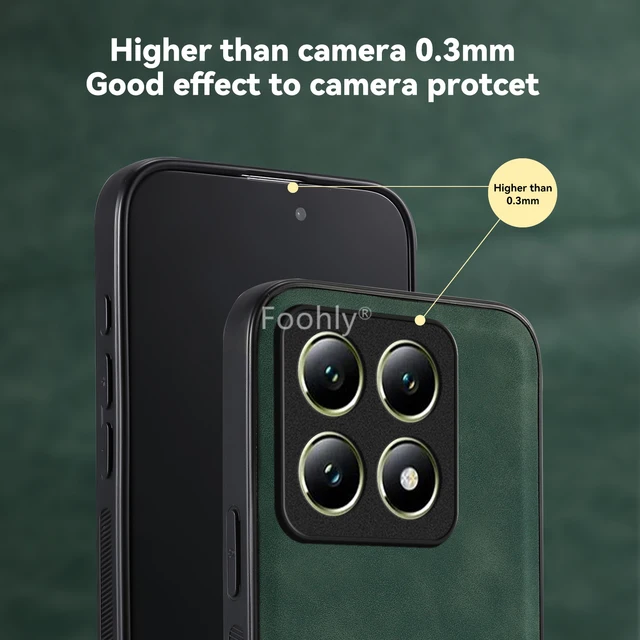 Xiaomi Nubuck Leather Magnetic Protective Case 5