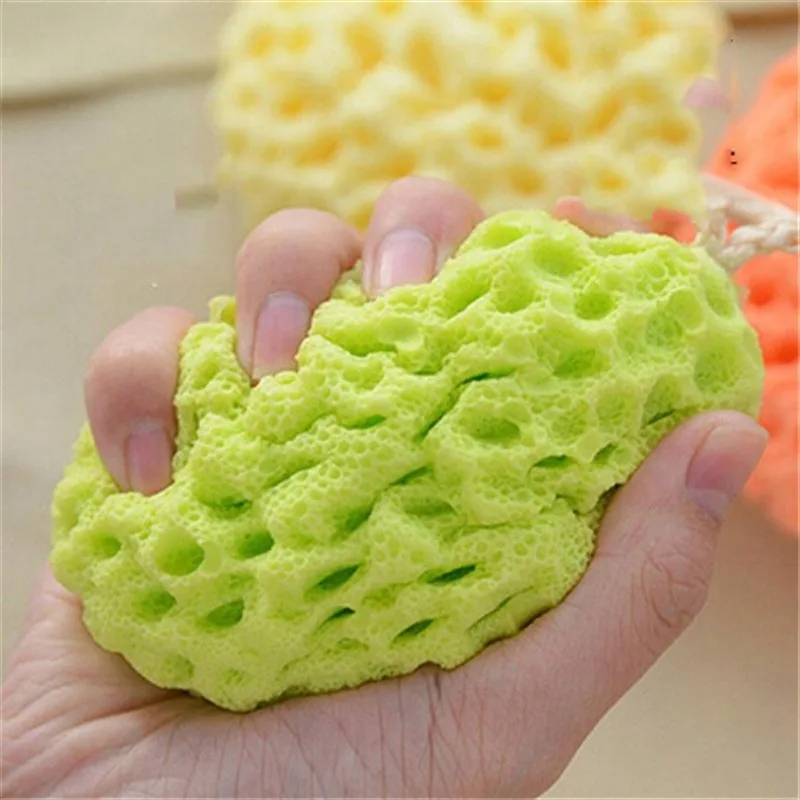 Comfortable Honeycomb Bath Ball Body Cleaning Soft Bath Ball Does Not Fall Apart Soft Bath Sponge Children Kids Bath Ball Supply 2