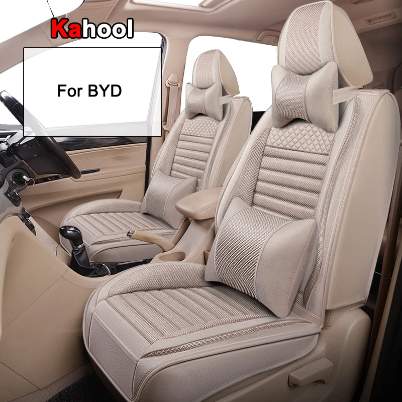 Coprisedile Auto Kahool Per Byd E6 F3 F0 F6 G3 G6 K9 M6 S1 S5 S6 S8 T3 30Ft 35Ft 40Ft 60Ft Accessori Auto Interni (1 Sedile)