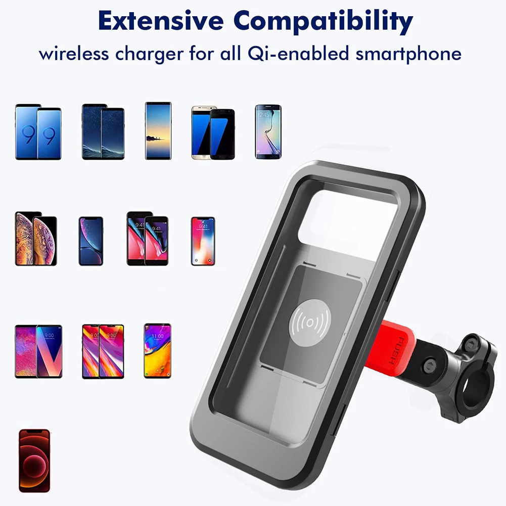 Bike Scooter Handlebar Phone Holder Rack Bracket Lightweight MTB Bike Mobile Phone Case Support Bag Cycling Accessories