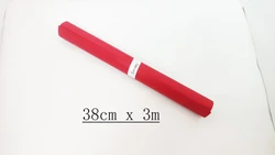 Eco - Friendly Red Kraft Packaging Paper for Shipping and Cushioning (38cmx3m)