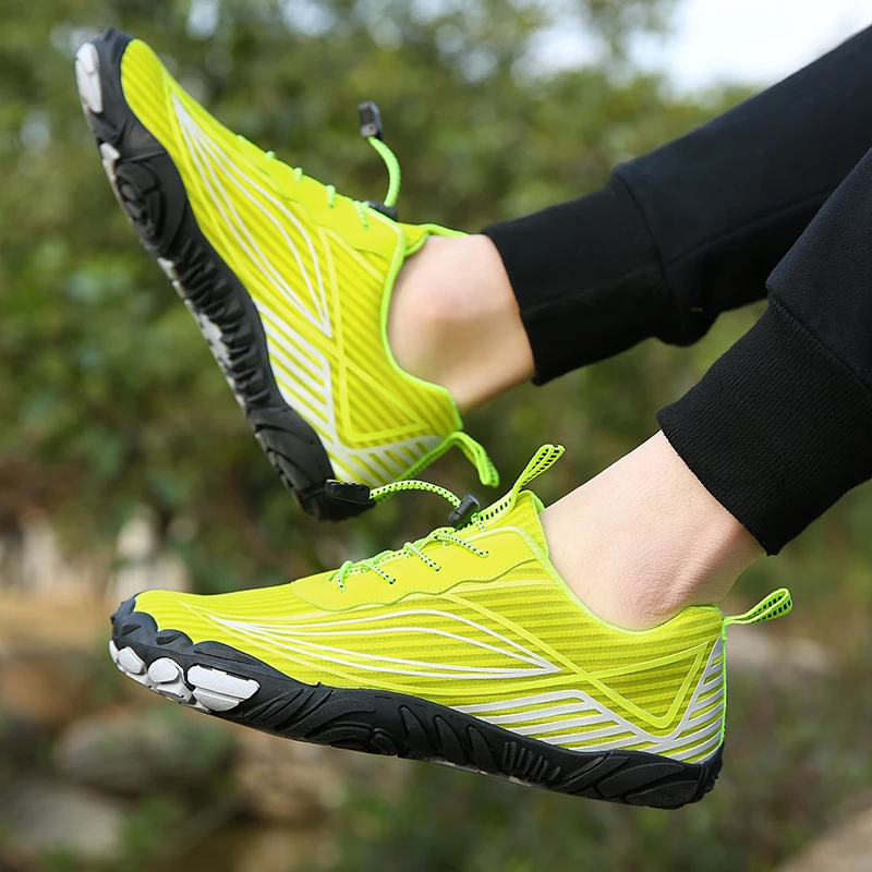 Men Upstream Surfing Hiking Water Shoes Women Quick Dry Wading Sneakers Barefoot Swimming Boating Kayaking Beach Shoes