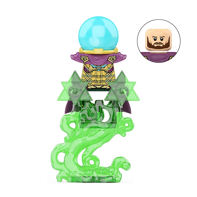 Movie Series Action Figures Green Goblin Mini Bricks Norman Osborn Doll Assemble Building Blocks MOC DIY Toys for Children XP423