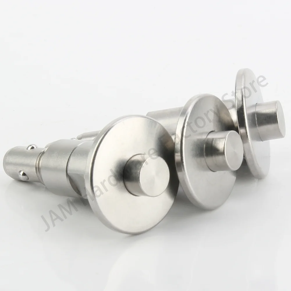 

MJ126 Adjustable Length Stainless Steel Three Balls Spring Locking Pin With Button Dia 6/10