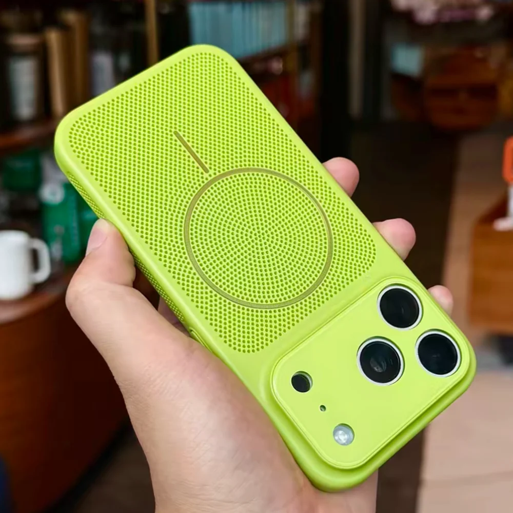 Enhanced Cooling Phone Case with Heat Dissipation & Breathable Design