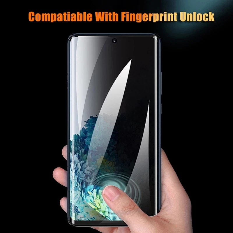 Soft Anti-Spy Hydrogel Film for Samsung S21 Plus S22 Ultra S20 FE S10 S9 S8 Privacy Screen Protectors for Galaxy Note 20 Ultra