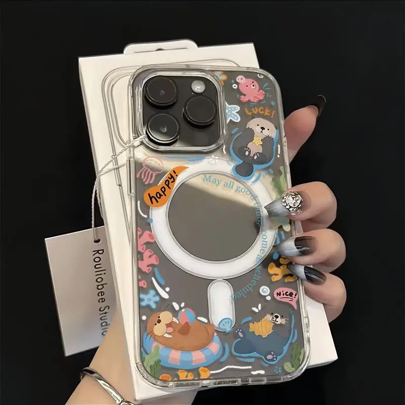 Underwater World Cute& Octopus Coral Phone Case Cover